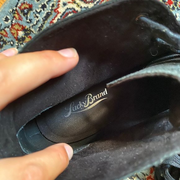 Lucky Brand black wedge heel - Picture 4 of 6